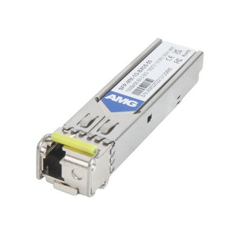 Transceptor Ethernet - SFP-MM-1G-BX05-55 - AMG Systems - de vigilancia / SFP / de datos