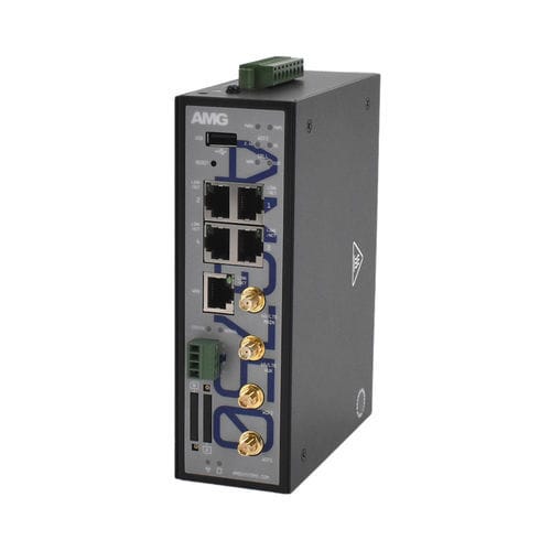 Router celular - AMG750-1G-4G-1U4  - AMG Systems - de datos / administrable / 4G
