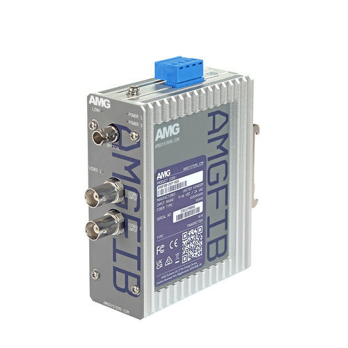 Convertidor digital - AMGFIB-2VT-S1A - AMG Systems - de vídeo / CVBS / en riel DIN