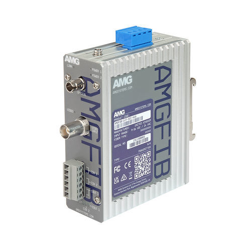 Convertidor digital - AMGFIB-1VT-3CC-S1A - AMG Systems - de vídeo / CVBS / en riel DIN