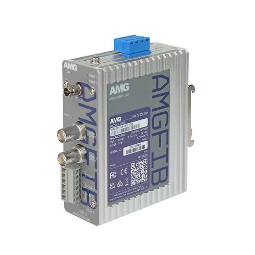 Convertidor digital - AMGFIB-2VR-3CC-M1B - AMG Systems - de vídeo / CVBS / en riel DIN