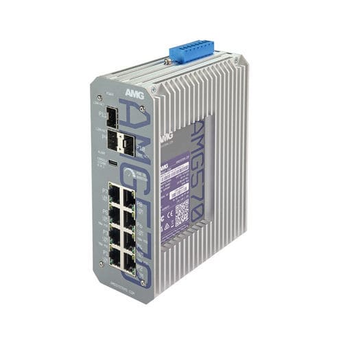 Conmutador Ethernet administrable - AMG570-4GBT-4G-3S-P190-LV - AMG Systems - 11 puertos / Gigabit Ethernet / de nivel 3