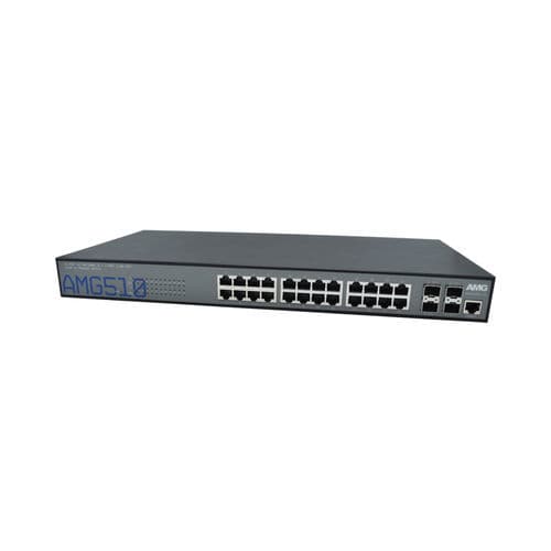 Conmutador Ethernet administrable - AMG510-24G-4XS - AMG Systems - 28 puertos / Gigabit Ethernet / gigabit