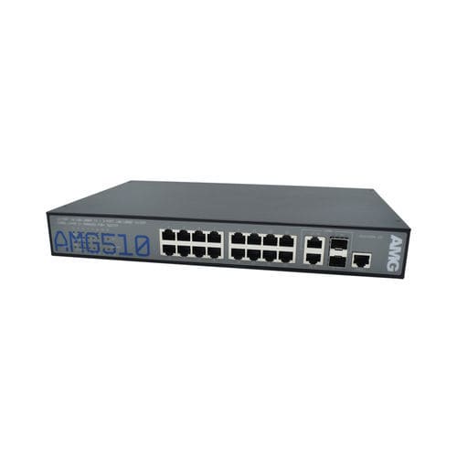 Conmutador Ethernet administrable - AMG510-16GAT-2C-P290 - AMG Systems - 18 puertos / Gigabit Ethernet / de nivel 3