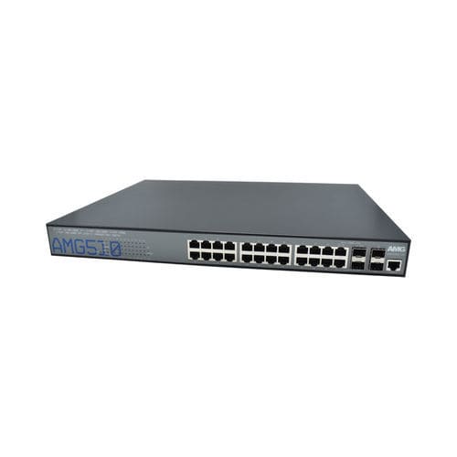 Conmutador Ethernet administrable - AMG510-22GAT-2CAT-2S-P460 - AMG Systems - 26 puertos / Gigabit Ethernet / de nivel 3