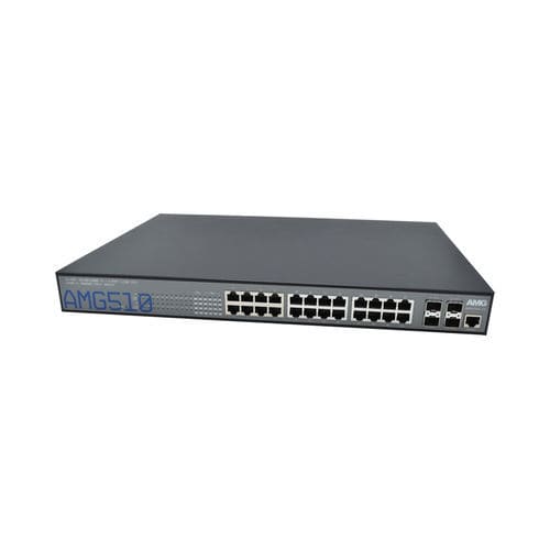 Conmutador Ethernet administrable - AMG510-8GBT-16GAT-4XS-P460 - AMG Systems - 28 puertos / Gigabit Ethernet / de nivel 3