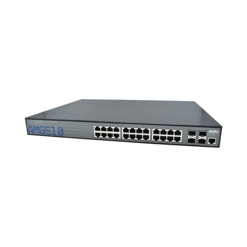 Conmutador Ethernet administrable - AMG510-24G-4XS-RP - AMG Systems - 28 puertos / Gigabit Ethernet / de nivel 3