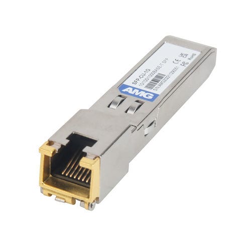 Transceptor Ethernet - SFP-CU-1G - AMG Systems - de vigilancia / SFP / de datos
