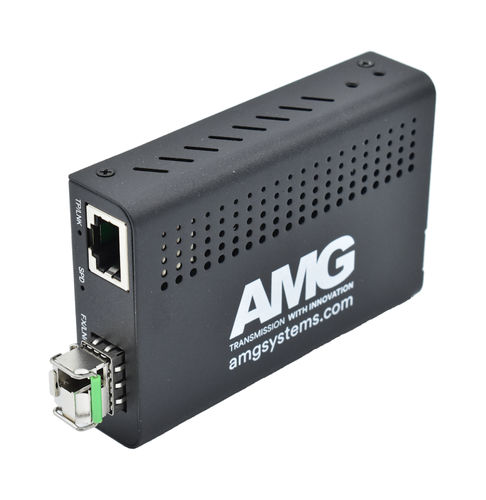 Convertidor de medios - AMG210M-1F-1SS1B - AMG Systems - Ethernet media / Gigabit Ethernet / compacto