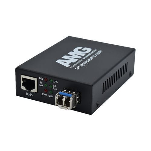 Convertidor de medios - AMG210M-1FAT-1SM2-P30 - AMG Systems - Ethernet media / Gigabit Ethernet / compacto