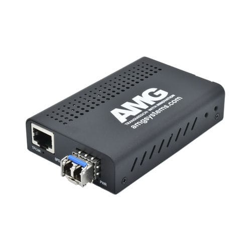Convertidor de medios - AMG210M-1G-1SS2 - AMG Systems - Ethernet media / Gigabit Ethernet / compacto