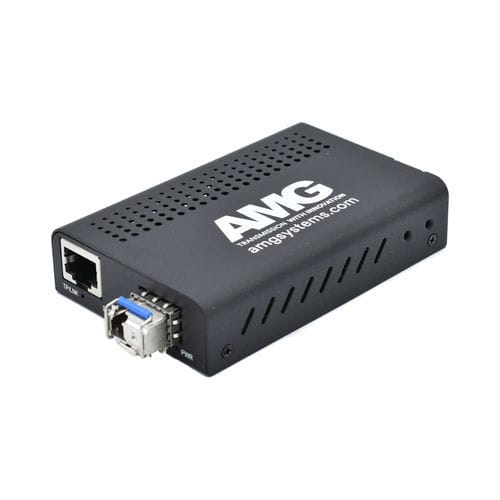 Convertidor de medios - AMG210M-1G-1SS1A  - AMG Systems - Ethernet media / Gigabit Ethernet / compacto