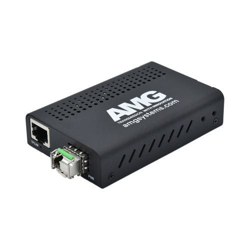 Convertidor de medios - AMG210M-1G-1SS1B - AMG Systems - Ethernet media / Gigabit Ethernet / compacto