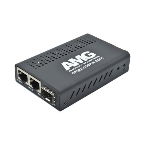 Convertidor de medios - AMG210M-2G-1S - AMG Systems - Ethernet media / Gigabit Ethernet / compacto