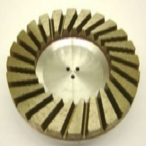 Muela de tratamiento de superficie - Pulitor Utensili Diamantati - periférica / de diamante / para granito
