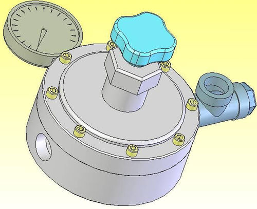 Regulador de presión para productos químicos - 3TB - PROTAIS-VIGIL  HYDROPNEU TECHNOLOGIC - de muelle / monoetapa / 4-20 mA