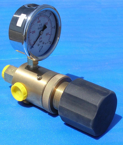 Regulador de presión de gas - DVMHHP - PROTAIS-VIGIL  HYDROPNEU TECHNOLOGIC - de pistón / monoetapa / de PTFE