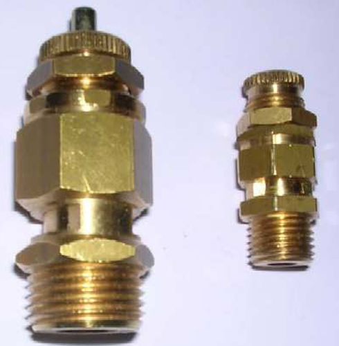 Válvula de seguridad de gas - HLA6323 - PROTAIS-VIGIL  HYDROPNEU TECHNOLOGIC - BSP / de acero inoxidable / de latón