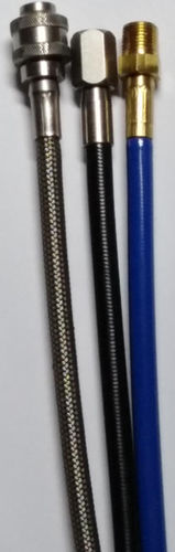 Manguera para oxígeno - HPE series - PROTAIS-VIGIL  HYDROPNEU TECHNOLOGIC - de acero inoxidable / de alta presión / DIN