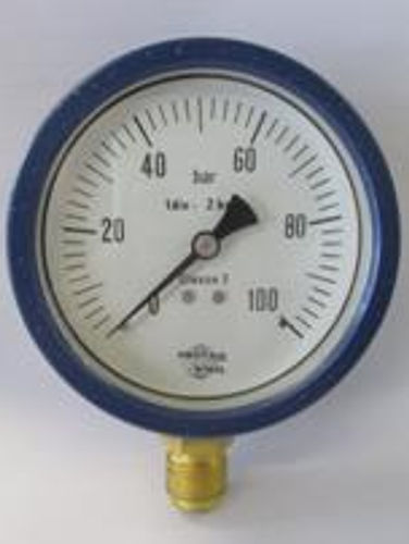 Manómetro absoluto - M214 - PROTAIS-VIGIL  HYDROPNEU TECHNOLOGIC - de esfera / de latón / de aluminio