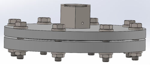 Separador de membrana con a fijación por brida - S772A  - PROTAIS-VIGIL  HYDROPNEU TECHNOLOGIC - para manómetro / para aplicaciones higiénicas / de medición