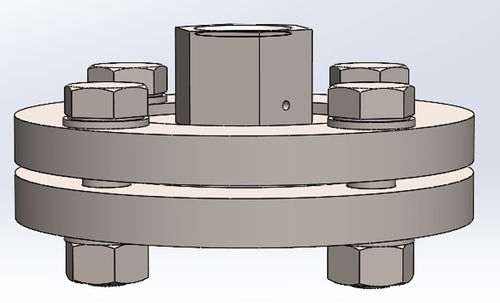 Separador de membrana con a fijación por brida - S633A - PROTAIS-VIGIL  HYDROPNEU TECHNOLOGIC - para manómetro / para aplicaciones higiénicas / de medición