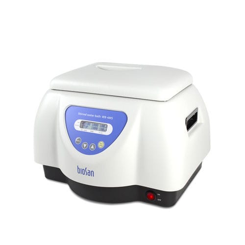 Baño María de laboratorio - WB-4MS - Biosan - compacto / termostático / con indicador digital