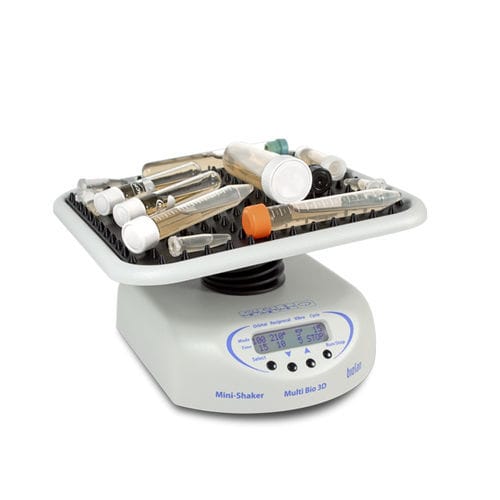 Agitador de laboratorio orbital - Multi Bio 3D - Biosan - 3D / vibratorio / basculante