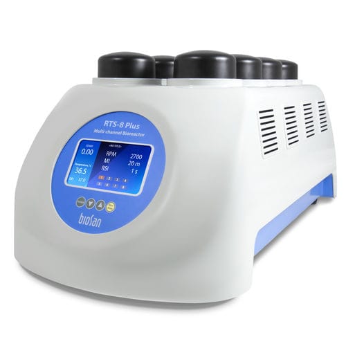 Biorreactor de laboratorio - RTS-8 Plus - Biosan - de proceso / automático / de mesa
