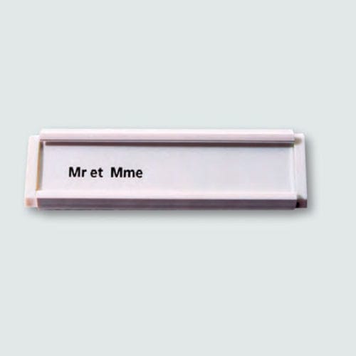 Placa de identificación - ID1 - JEAN CHAPUIS ETS