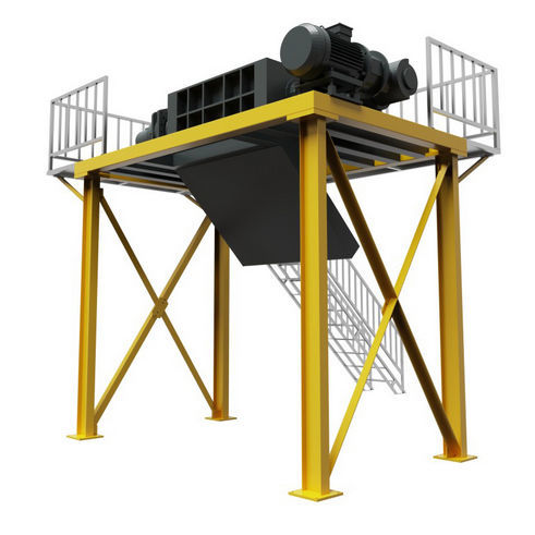 Molino destrozador de residuos primario - Zhucheng Zhongnenghe Machinery Technology Co., Ltd. - robusto