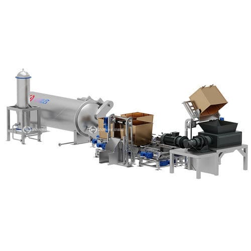 Planta de trituración de mandíbula - Zhucheng Zhongnenghe Machinery Technology Co., Ltd. - estacionaria