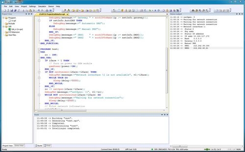 Software de programación - IDE Programming Environment - LOGICIO - de desarollo / de emulación / de edición