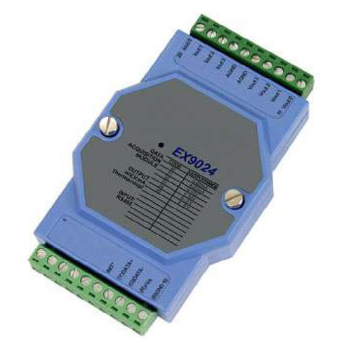 Módulo E/S analógico - RT-EX-9024 - LOGICIO - RS-485 / Modbus / con 4 salidas analógicas