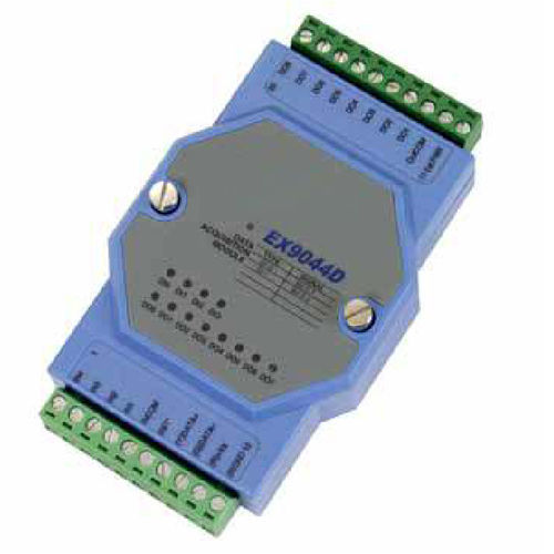 Módulo E/S digital - RT-EX-9044D - LOGICIO - RS-485 / Modbus / 4 entradas digitales