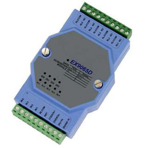 Módulo E/S digital - RT-EX-9065D - LOGICIO - RS-485 / Modbus / con salida de relé