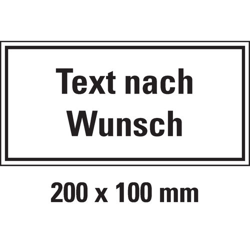 Panel de información de seguridad - 10767 - Kroschke sign-international GmbH - para uso en interiores y exteriores / autoadhesivo