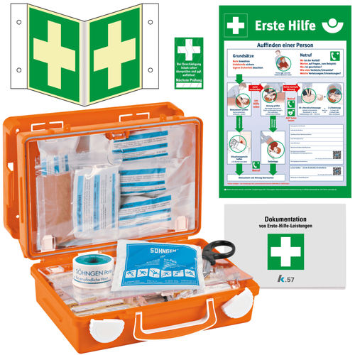 Kit de emergencia de primeros auxilios - 26954 - Kroschke sign-international GmbH