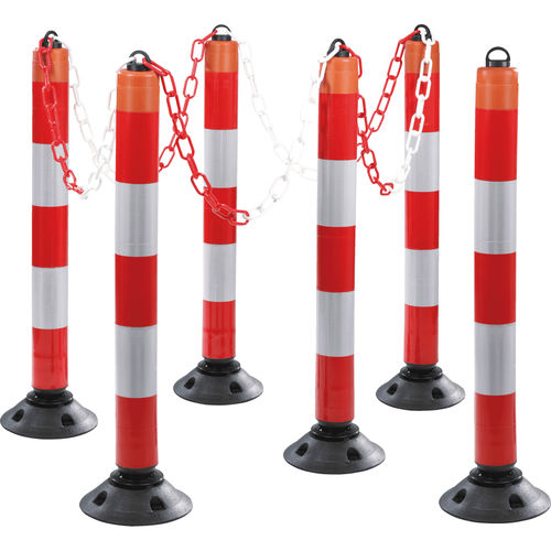Balizamiento de seguridad - 464650 - Kroschke sign-international GmbH - con cadena