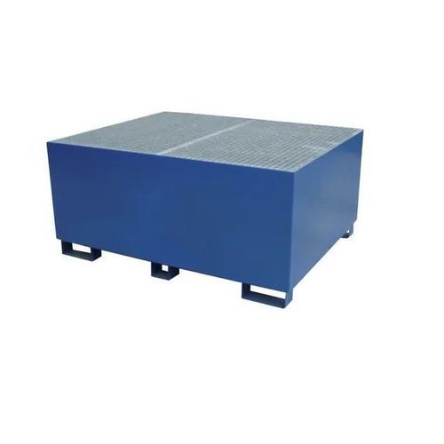 Cubeta de retención para cubitainer - F05F04 - Recycleoffice - de acero / de acero pintado / para interior