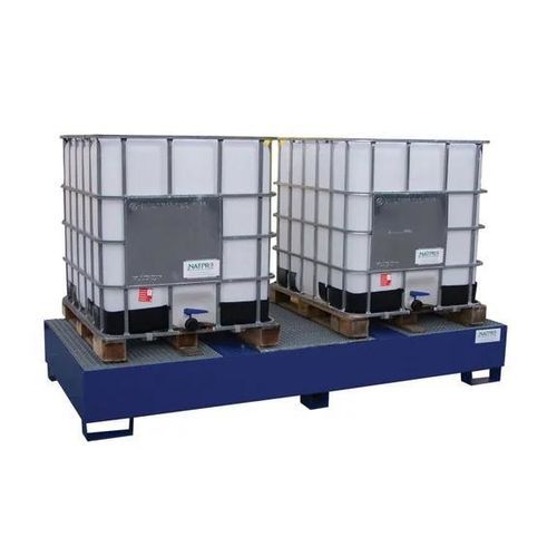 Cubeta de retención para cubitainer - F05G00 - Recycleoffice - de acero / para interior