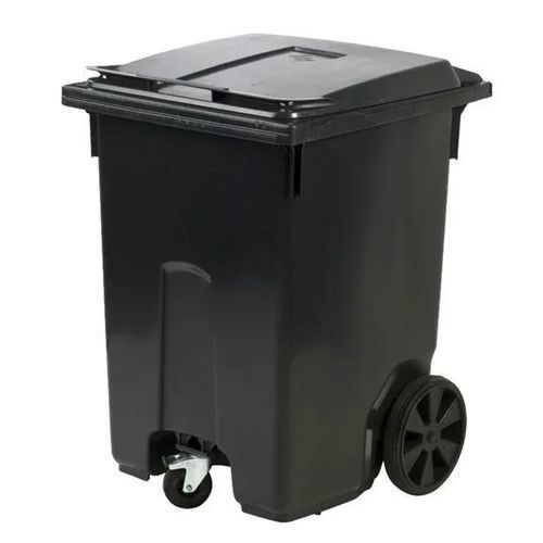 Cubo de basura de plástico - D01M00 - Recycleoffice - de residuos industriales / móvil