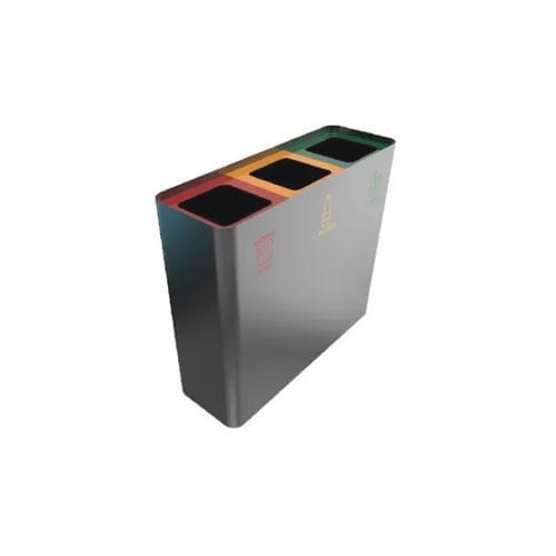 Contenedor de residuos para reciclaje - T02E80 - Recycleoffice - de reciclaje