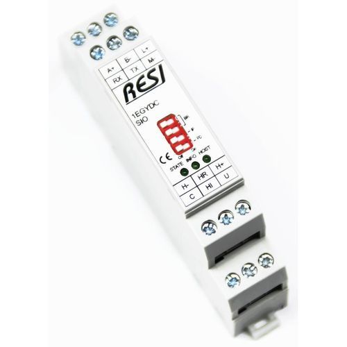 Contador de energía eléctrica monofásico - RESI-1DCEGY - RESI - en riel DIN / RS-485 / con registrador de datos