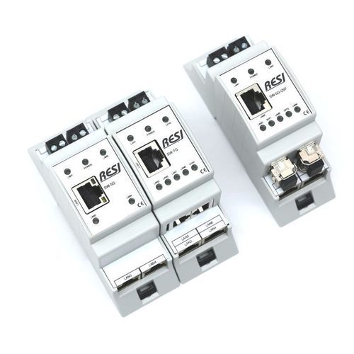 Conmutador Ethernet no administrable - RESI-SW series - RESI - 5 puertos / Gigabit Ethernet / montable sobre panel