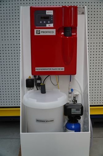 Generador de hipoclorito de sodio para procesos de potabilización - MC 30 - Proffico sp. z o.o. - para agua de procesos / para torre de refrigeración / para agua de refrigeración