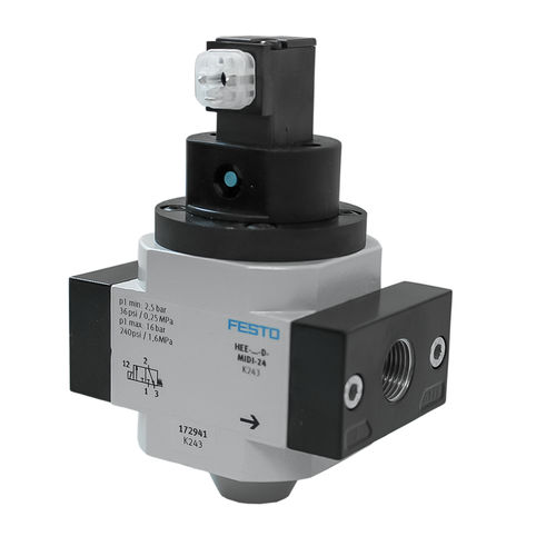 Válvula de alivio de presión de aire comprimido - DP-K-012-000002 - Dosier- und Prüftechnik GmbH - para transporte neumático / de acero inoxidable / neumático