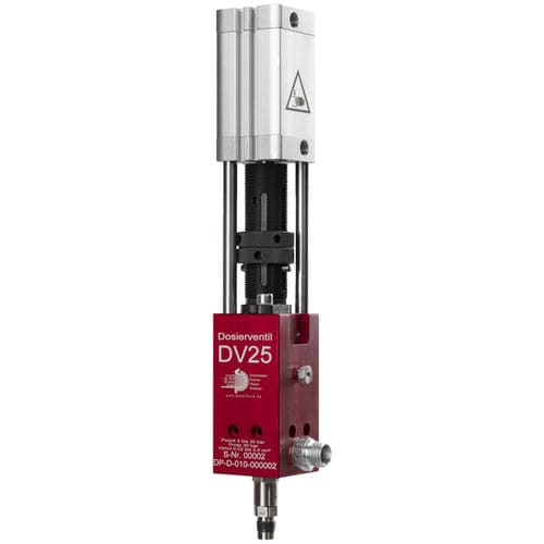 Válvula dosificadora volumétrica - DV25 - Dosier- und Prüftechnik GmbH - de precisión / con amplio rango de viscosidad / para grasa