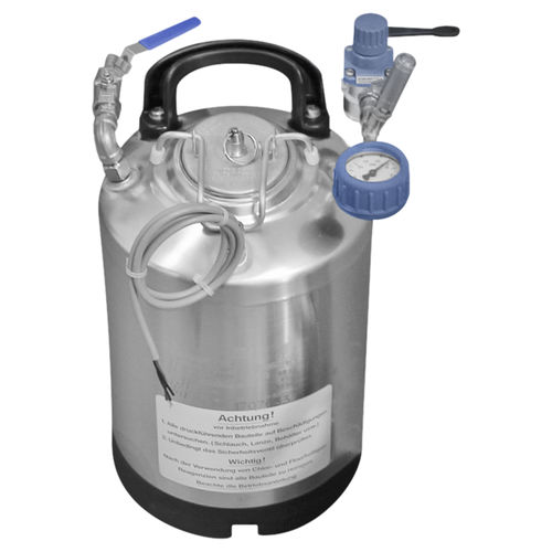 Depósito a presión - DP-K-004-000002 - Dosier- und Prüftechnik GmbH - de regulación de presión / de dosificación / de lubricación