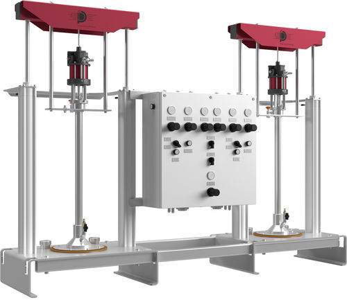 Bomba para bidones - FP045-T - Dosier- und Prüftechnik GmbH - para lubricantes / para adhesivos / grasa poco viscosa